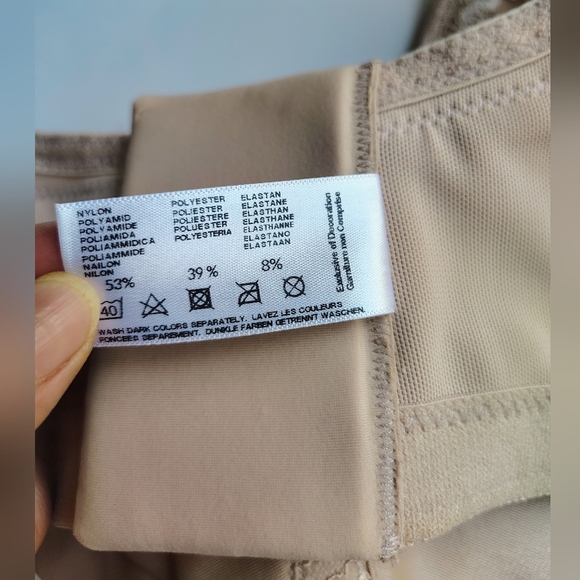 Glamorise MagicLift Seamless Wire-free everyday Bra - Cafe Nude Intimates sz 46G - Picture 14 of 17